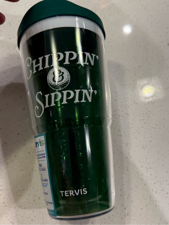 tervis Other - NWT tervis Green 'Chippin' & Sippin' Insulated Tumbler 24 oz